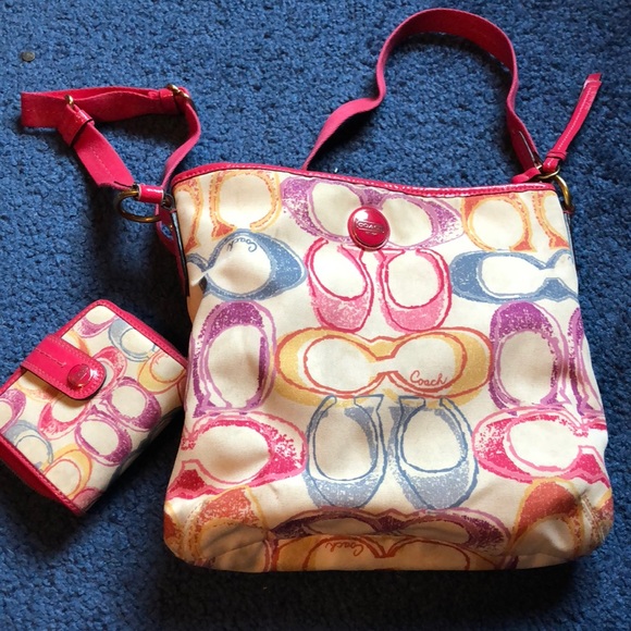 Coach Handbags - Coach bag and wallet